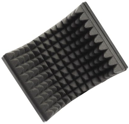 BESTonZON Pantalla Plegable Para Micrófono Abs Protector Contra Viento y Salpicaduras Con Reducción De Ruido Para Estudios y Grabación Profesional