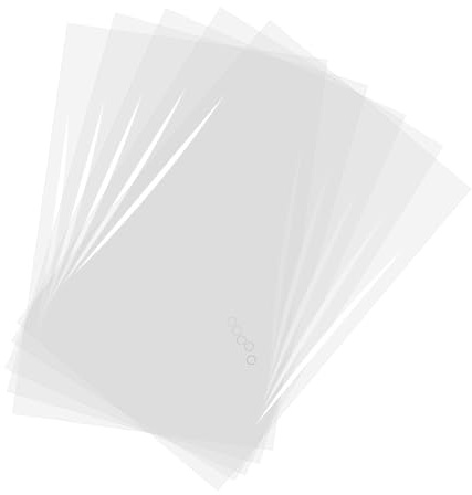 sourcing map 50 Stück Schrumpffolienbeutel, 50,8 x 61 cm, POF transparente Schrumpffolie für Geschenkkörbe, Verpackungssammlung, hausgemachte DIY, handgemachte Handwerk, Kekse