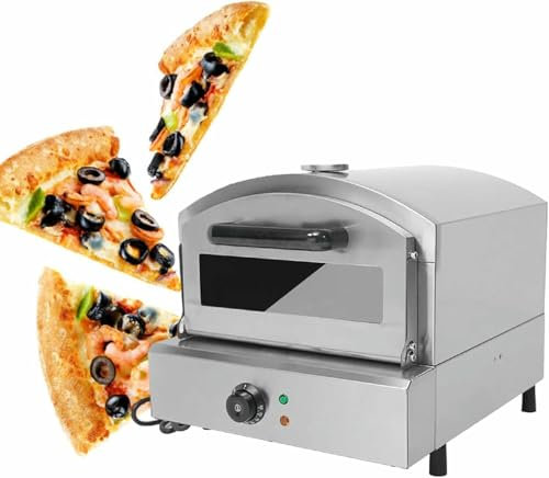 GFXYQPDNV Outdoor Electric/Gas Pizza Oven, Portable Propane Pizza Grilling Stove, Outdoor Kitchen, Pizza Food Outdoor Oven for Camping, Backyard, Tailgating,110V