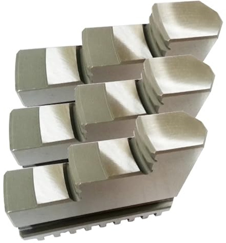 DAISHUJIE Drehfutter Spannfutter mit DREI Backen K11-80 K11-100 K11-125 K11-160 K11-200 K11-250 Universelles Dreibackenfutter mit Kartenfuß, mechanische Drehmaschine (3 Stück/Set)(K11-80L)