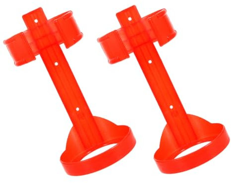 DINHEAROM 2pezzi Supporto Per Estintore Da Parete Staffe Per Estintori Supporto Per Montaggio Estintori Su Auto Camion e Case Fissaggio Saldo e Rapido Accesso