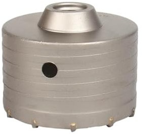 Sega a tazza for calcestruzzo, punta da trapano elettrica a carotaggio cavo da 30-130 mm con attacco SDS Plus, punta in carburo di tungsteno, fresa for fori a parete(80mm)