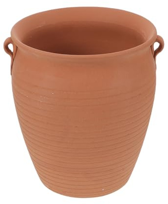 Mipcase Récipient de Rangement pour Pommes de Terre Oignons et Ail avec Trou Aération Bac de Conservation pour Légumes Racines Organisateur de Style Campagnard