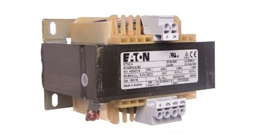 EATON STN0,4(400/24) Transformador Monofásico de Mando con Tensiones Estándar, Código, 400/24 V, 12.4cm x 12.1cm x 8.8cm