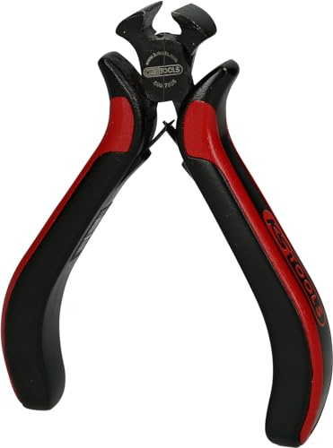KS Tools 500.7025-E Tronchese di precisione a tagliente frontale,110mm su rimorchio