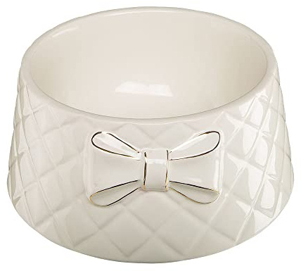 Ferplast Gemma keramisk matskål för katter och hundar, 18 x 8 cm, 0,7 liter