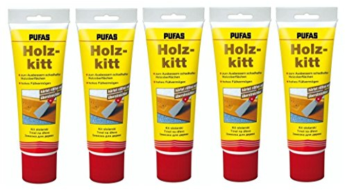 Pufas Holzkitt 400g im 5er Sparpack