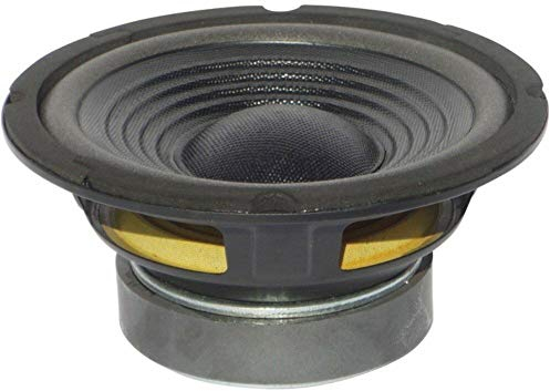 1 MASTER AUDIO CW800/4+4 subwoofer da 20 cm 200 mm 8 da 150 watt rms e 300 watt max doppia bobina 4 + 4 ohm per cofano bagagliaio auto, 1 pezzo