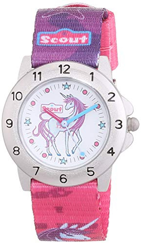 SCOUT Mädchen-Armbanduhr 280378008,Mehrfarbig