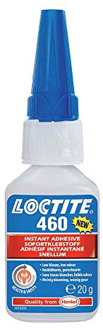Loctite 1920912 Adhesivo Instantáneo Modelo 460, 20g, Transparente,