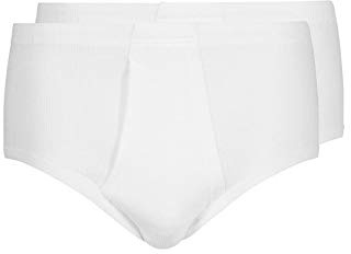 HUBER Herrtrosor (2-pack), Vit (vit 0500), XXL