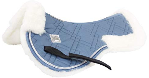 EQ Illusion Fur Pad Winter Sport, Form:Warmblut, Farbe:blaustein-Silver