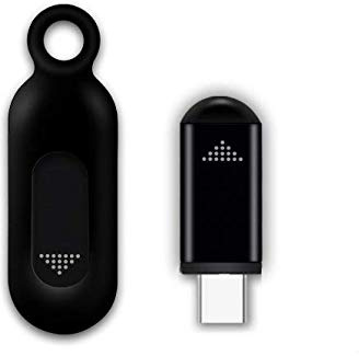 Universal Fernbedienung Smartphone IR Controller Adapter Mini Infrarot Blaster Control für Android Phone All-in-One Air Conditiooner TV DVD Roku Vizio Samsung und mehr (1 Pack Typ C schwarz)