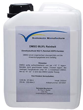 DMSO 99,9% Reinheit - 2500 ml