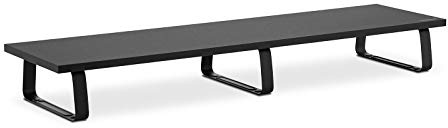 Fromm & Starck Elevador De Escritorio Soporte para Sobremesa Star_SSD_04 (para Dos monitores, hasta 20 kg, Acero y Tablero de Fibra de Madera)
