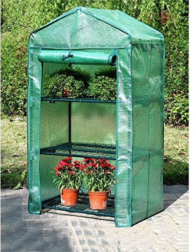 ZHZ-DT Mini Serre de Plantes en Plastique Tente pour Plantes Fleurs Bâche Couverture en Pot de Fleurs |Portable Garden Grownhouse Jardin extérieur intérieur, jardinière de Fleurs tomates végétale