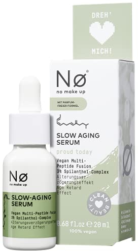 Nø proud today Slow Aging Serum Spilanthol – Spilanthox Gesichtsserum gegen Falten und Hautalterung – parfumfrei, vegan, 20 ml