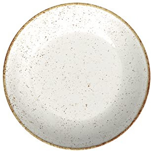 Tramontina - Assiettes creuses rondes décorées porcelaine 22 cm Rustico.