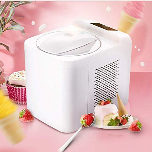 Máquina para Hacer Helados en casa 1L, Completamente automática Mini Fruit Soft Serve Ice Cream DIY Kitchen Simple One Push Ideal