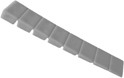 HMH-Shop Möbelkeile aus Kunststoff 100x20x8mm Braun & Weiß Unterlegkeile für Möbel Keile mit Sollbruchstellen in versch. Höhen Keil Kunststoffkeile (Licht-Grau, 20)