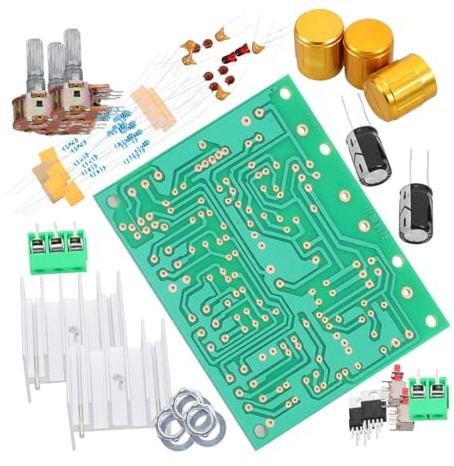 iplusmile Kit Scheda Amplificatore Stereo Doppio Canale in Plastica Per Audio Te Modulo Potenza Audio Facile Da Montare Compatibile Con Sistemi Audio Di Alta Fedeltà