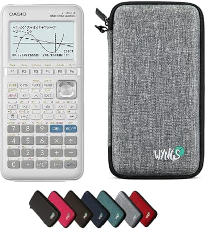 Calcuso Casio FX-9860GIII Economy Pack Light Grey with Graphing Calculator