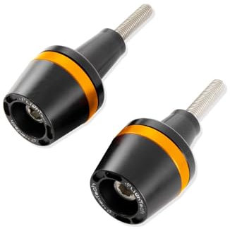 Sturzpads Rahmenschutz Fallschutz Motorrad Zubehör Rahmen Sliders Crash Pad Fallen Schutz Für Yamaha YZF-R1 2015-2022 YZF-R1M 2016-2022 MT-10 2016-2021(Orange)