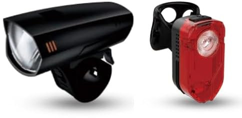 Realky Fahrradlicht Set, StVZO-zugelassen Fahrrad Lichter LED Set, IPX5 Wasserdicht, USB Wiederaufladbar, Fahrradbeleuchtung Set mit Front und Rücklicht, Geeignet für Erwachsene und Kinder