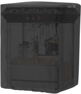 Popcorn Machine Cart Cover - Waterproof Popcorn Machine Protective Cover | Adjustable Drawstring Protector with Windproof Buckles for Indoor Outdoor Storage