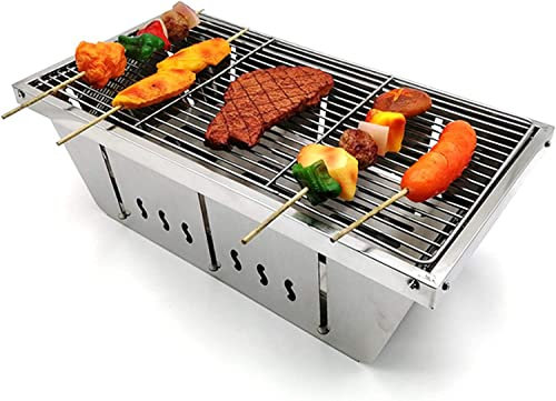 Certification de sécurité Barbecue de feu de Camp Pliable Barbecue de Camping Portable Barbecue au Charbon de Bois d'extérieur Grille de Barbecue pour fumoir Grille de Barbecue en Acier INOX