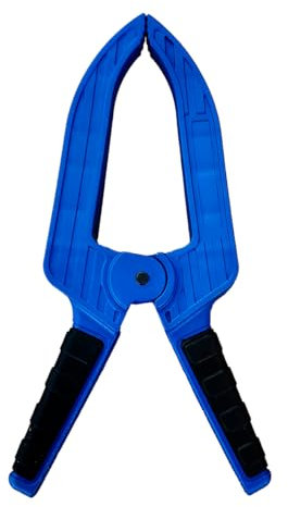 Labor Set 2 Morsetti a Molla in Plastica Flessibile 230 mm – Becco Lungo con Impugnatura Antiscivolo