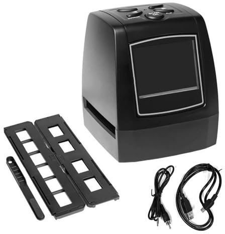 VIVIWI Alta risoluzione 35mm 135mm negativi Film Scanner Slide Film Converter per facile digitalizzazione di vecchie foto Immagini Viewer