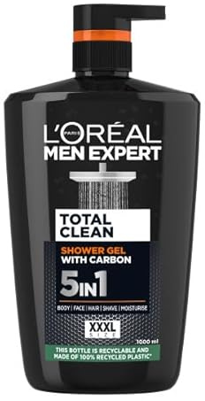 L'Oréal Paris Men Expert Pure Carbon Total Clean Carbon Shower Gel for normal skin 1000 ml