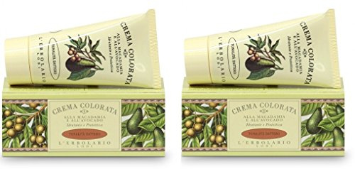 L'ERBOLARIO - CREMA COLORATA DATTERO N.3 50 ML - Idratante e Protettiva - 2 CONFEZIONI