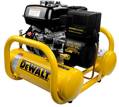 DeWalt Compresor de aire de accionamiento directo del motor Honda sin aceite portátil de 4 galones (DXCMTA5590412)