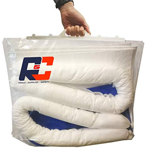 Oil Spill Kit 30L - Absorbent Pads & Socks For Oils and Petrol Based Fuels
