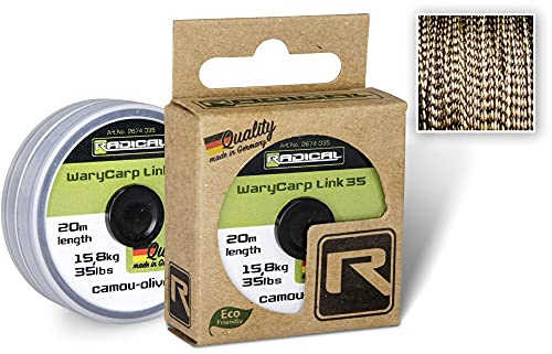 Radical WaryCarp Link 35 20m 15,8kg,35lbs Camou-Olive