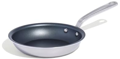 Made In Cookware – 8 Antihaft-Bratpfanne (Graphit) – 5-lagige, Antihaftbeschichtete Edelstahlpfanne – Professionelles Kochgeschirr – Induktionskompatibel