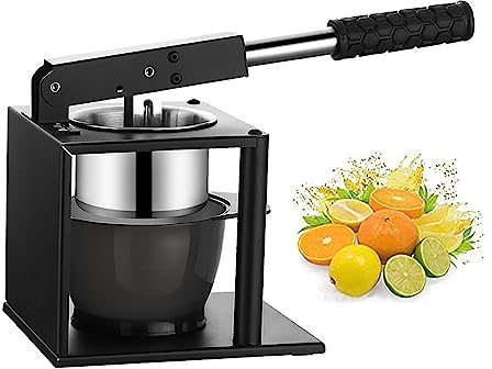 Manueller Entsafter, Manuelle Fruchtpresse Mit Handpresse, Hebel, Arbeitssparendes Design, Zum Reinigen Abnehmbar, Poröser Filter Für Einfache Saftextraktion, Für Frische Zitrone, Granatapfel, Limette