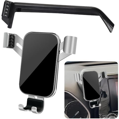 LUNQIN Car Phone Holder for Toyota Highlander 2020 2021 2022 2023 2024 L LE XLE XSE Auto Interior Accessories Best Cell Phones Mount Cellphone Mobile Cradle Navigation Bracket (8 inch) Screen Stand