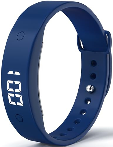 findtime Schrittzähler Armband Digital Uhr Herren Damen Fitnessuhr ohne App und Handy Digitale Kinderuhr mit Wecker Coutdown Datum Sportuhr Kalorien Stoppuhr Fitnesstracker Laufuhr Jungen Mädchen