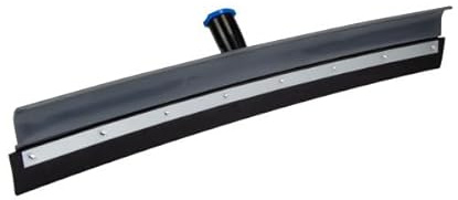 Unger Escobilla de Goma Curvada Profesional AquaDozer de 22 Pulgadas, escobilla de Goma Ligera, escobilla de Goma para Piso de Garaje, escobilla Duradera para Azulejos, hormigón Liso, sótanos,