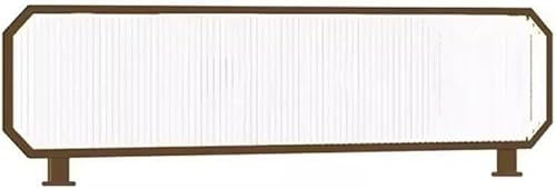 Raumteiler für Essbereiche, Acrylrahmen, Arbeitsplatte, Schreibtisch, Trennwand, offen, Restaurant-Dekoration, moderner Stil, 120 x 30 cm
