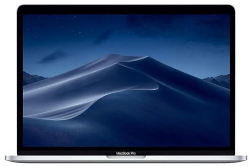 Apple MacBook Pro, 2018 Mit Intel Core i7 & Touch Bar (15-Zoll, 16GB RAM, 256GB Speicher SSD) (QWERTZ Deutsch) Silber (Generalüberholt)