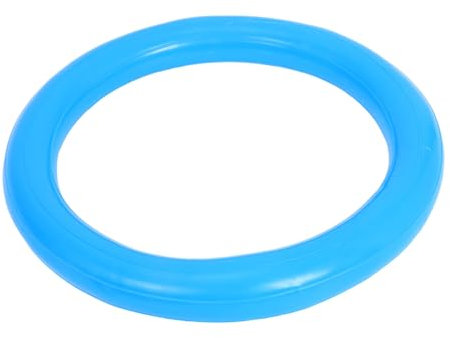 TOBBOMEY Yogaballständer Mit Festem Ring Stabilitätsbasis Für Fitnessbälle Anti-Burst-Design PVC Geeignet Für Heim-fitnessstudio Büro Und Fitnessstudios