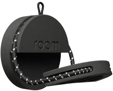 Roam Smart Tracker for iPhone & Android, Key Finder, IP67, Black, Single | Works with Android and iPhone, Track keys, bags, bikes, and more, Replaceable 1-year battery, Water and dust resistant