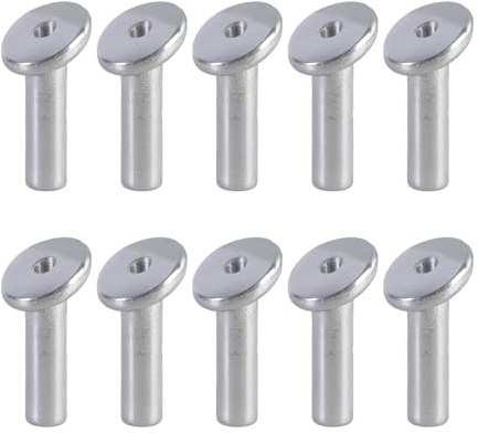 VIVIWI Lot de 10 manchons de protection coudés robustes en acier inoxydable pour poteaux de garde-corps d'escalier et câble métallique Utilisation quotidienne