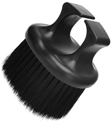 Healeved Ringförmige Bartbürste aus Nylon und Pp für Männer mit Ergonomischem Design Leicht zu Bedienen für Friseursalons und Geburtstagsgeschenke
