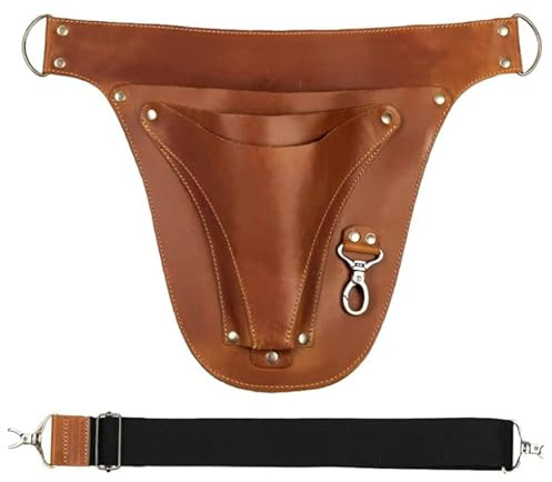 Garten-Floristen-Werkzeuggürtel für Herren, Leder, für Damen, handgefertigt, Gärtner, Elektriker, Tischler, Werkzeuggürtel