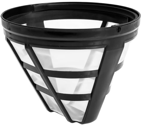 GATHINESS Filtro Cafetera Reutilizable, Malla de Plástico White, Extracción Completa, Repuesto para Café en Cafetería y Restaurante